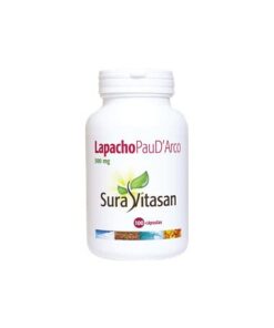 Sura Vitasan Lapacho Pau D'Arco 100 Kapсуle 500 mg für Immununterstützung Naturheilverfahren