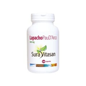 Sura Vitasan Lapacho Pau D'Arco 100 Kapсуle 500 mg für Immununterstützung Naturheilverfahren