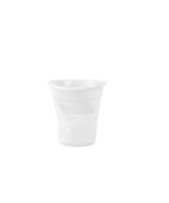 Holst Porzellan Knickbecher SL 001 weiß 6,2 cm 6er Set Snack Line