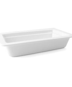 Holst Porzellan Gastronorm GN 1/3 Schale weiß 65 mm 17,6 x 32,5 x 6,5 cm