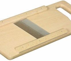 Gemüse-Hobel mit Grifflöchern | Holzschliff,Comfortgriff,29x11 cm,Buche,Roh