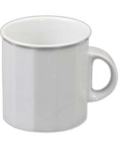 Holst Porzellan Kaffeebecher BR 030 Mercury weiß 0,33 l 6er Pack 8,2 cm