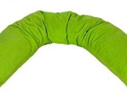 Biona Stillkissen - Soft und komfortabel für Mamas - 35 x 140 cm - Frottee Grün