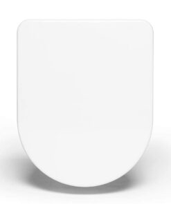 Bullseat® Toilettendeckel D-Form Antibakteriell Quick-Release für WC Sitz abnehmbar Softclose