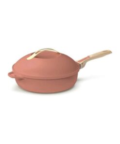 COOKUT - Die fabelhafte 8-in-1-Pfanne für Küche und Camping – 24 cm – ein einziges Utensil, das Pfanne, Pfanne, Schmorto
