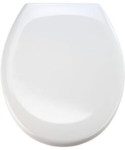 Schläfer 4633101 - Einfach Montierbar und Reinigbarer Standard Toilettendeckel, für Alle geeignet, im WC ideal, Duroplas