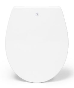 Blauer Hahn® WC Sitz Isar Oval | Antibakterielle Klobrille mit Absenkautomatik | Toilettenteil für Premium-Besucher im B