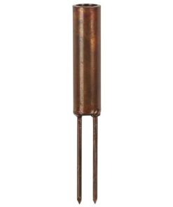 Ib Laursen Set mit 2 Speern für hohe Stabkerzen - langlife Flamme | 11 cm Länge | Kerzenentzündungseinrichtung | Festes