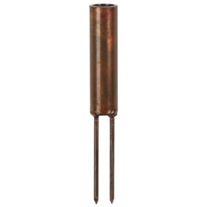 Ib Laursen Set mit 2 Speern für hohe Stabkerzen - langlife Flamme | 11 cm Länge | Kerzenentzündungseinrichtung | Festes