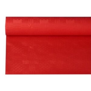Papstar Rot Farbföllentischttuch Haushalt Outdoor-Ereignisse 8x1.2m Einfaches Zuschneiden #18598