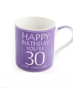 Feinporzellanes Kaffeetier für den Geburtstag des 30-jährigen Awesomen | 30-jähriger Geburtstagsfeierlicher Kaffeebeche
