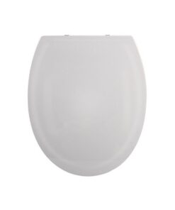 Spirella Antibakterielle Toilette Deckel Oval Quick-Release Softclose Hellgrau