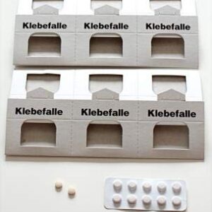 Heimchenfallen Insektenfallen mit extra Lockstoffköder für Hausnutzer (3 Stück)