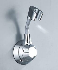 Wansiven Handbrause Halterung, 360° Verstellbar, Universell für Alle, Ideal für Duschkopfwechsel, ABS-Kunststoff, Wandha