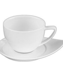 Holst Porzellan Milchkaffee-Set CF 007 FA3 weiß 0,40 l Conform mit CF 018