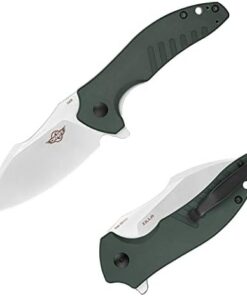 OKNIFE ZILLA Taschenmesser - Scharfe Breite Klinge mit Widerstandsfähigem Griff für Jagd Camping Survival