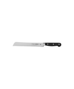 Tramontina Brotmesser CENTURY, Edelstahl, schwarz, perfekt für Denkarbeit, 24009-108 Tramontina Brotmesser CENTURY, 20