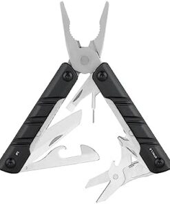 OKNIFE Oracle P1 11-in-1 Multifunktionale Zange - Leichtes Edelstahl-Multi-Tool mit Schere & Flaschenöffner für Camping,