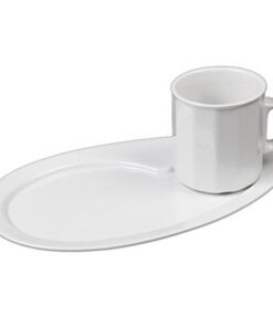 Holst Porzellan Kaffeebecher BR 030 Set 2 0,33l weiß Mercury Design
