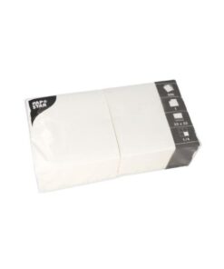 Papstar 12391 Weisse Servietten - Großformat, 33x33 cm, 2500 Stück für Hauseinrichtung und Restaurantbetrieb