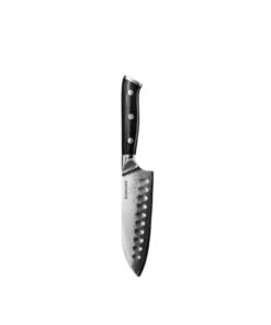 Damo Santoku Messer 12,7cm, japanischer Damast Kochmesser, perfekt für professionelle Küchenmitarbeiter
