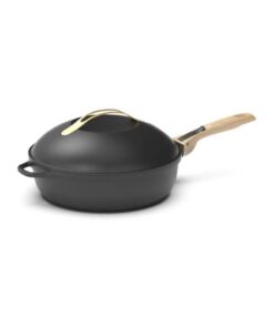 COOKUT - Die 8-in-1-Pfanne fürFashionable Küchenanten – Kleines Modell 24 cm – ein einzelnes Utensil, das Pfanne, Topf,