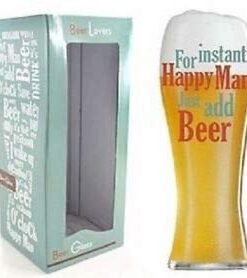 Die Leonardo Collection Bierliebhaber Pint-Glas – Perfekt für männliche Freudenhuber in der Bar LP24273 Die Leonardo C