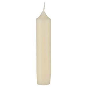 Ib Laursen Kurze Stabkerze für Zimmertemperatur - Ideal für romantische Abende - Dufttiefes Parfüm, Creme Farbe - 1 Stüc