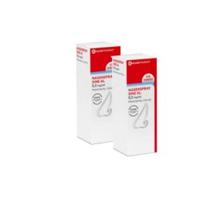 Sine Ald Nasenspray 0,5 mg/ml für Schnupfen - Doppelpackung (2x10ml)