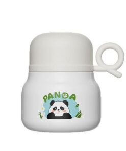 Thermobehälter Süßer Panda Design 500ml Edelstahl Warmhaltebecher Büro Uni Babybrei