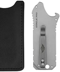 OKNIFE Oracle Titan EDC Taschenmesser - Multifunktionales Utility Knife mit Flaschenöffner, Schraubendreher & Schraubsto