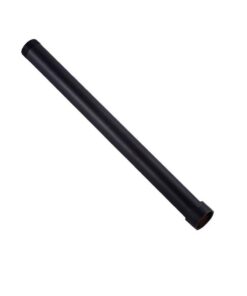 Duschverlängerungsrohr Edelstahl 30 cm Schwarz für Badezimmerzubehör