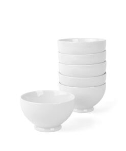 Holst Porzellan French Coffee Bowl weiß 0,45 l 12,5 x 7,5 cm 6er Set SH 2108 FA5