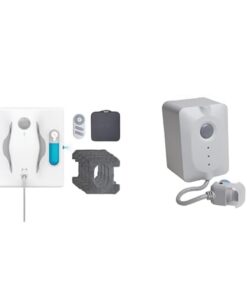 HUTT W8 Fensterputzroboter für Wintergärten mit 2-Fach Sprühsystem und Power Bank