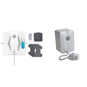 HUTT W8 Fensterputzroboter für Wintergärten mit 2-Fach Sprühsystem und Power Bank