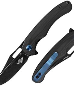 OKNIFE Splint Taschenmesser + N690 Klinge G10 Griff + EDC Outdoor Survival