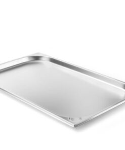 Hendi Gastronormbehälter GN 1/1, Temperaturbeständig, Heissluftöfen-Kühl- und Tiefkühlschränken, Edelstahl, |5L