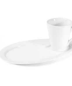 Holst Porzellan Servierset MP 159 BV Heike Weiß 2-tlg. 31 x 20 x 11 cm