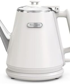 Hazel Quinn Elektrischer Wasserkocher 1 Liter Retro-Design 1360W Schnelles Kochen