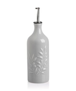 Sweejar Home Keramik Olivenöl Spender Flasche, 570ml, schützt Öl vor Oxidation, geeignet für Küche und Esszimmer, modern