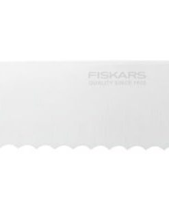 Fiskars Brotmesser - Functional Form - Für Professionals und Hobbykocher - Edelstahl-/Kunststoff-Kombination - 34 cm Ges