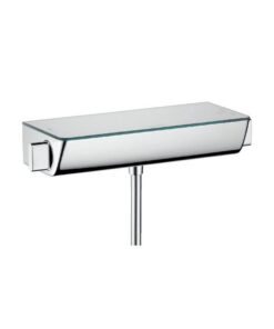 Hansgrohe Ecostat Select Duschthermostat + EcoStop & SafetyStop 40°C Thermostat für Duscharmatur Chrom 13161000