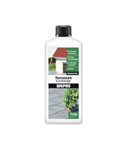 Wepos Terrassen Reiniger 1 Liter Für Hausbesitzer Auswendig Reinigungsspuren