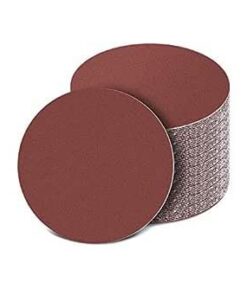 150mm Schleifscheiben 80 Körnung für Metall und Holz - perfekt für Spanplatte und Holzwerkstoffe (40 Stück)