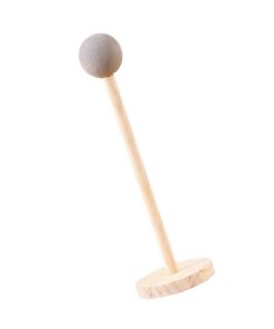 Kreativer Holz-Haargummi-Halter für Kinder | Stabiles Aufbewahrungsregal für Holz-Haargummi-Halter | Kinderheitssichere