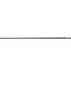 iDesign 78470 Duschvorhangstange, Edelstahl, mattsilber, extra kurz für Dusche und Badewanne, 66-107 cm, ohne Bohren