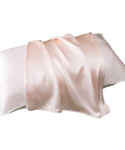 Reine Seide Satin Kissenbezug, Maulbeerseide, einseitig, Schönheit (2,35CM x 50CM)