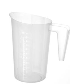 Hendi Messbecher - Genauigkeit undComfort für die Küche, Stapelbar, Bruchsicher, 1L, ø124xH170mm