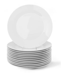 Holst Porzellan Speiseteller 12er Set 30,5 cm weiß BL 031 PACK