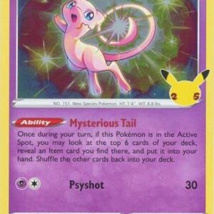 Pokémon Trading Card MEW 011/025 Celebrations - Sammlerstück 1 Stück